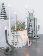 LED Twisted Rechargeable candle