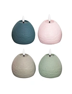 led light led candle night light cement light wax candle