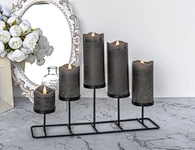 metal candlestick holder