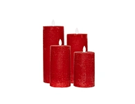 LED holiday swing wax candle
