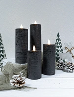 LED holiday swing wax candle