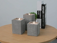flickering candles