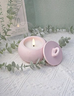 led light led candle night light cement light wax candle
