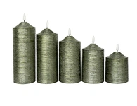 flickering candles