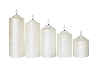 flickering candles