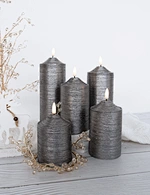flickering candles