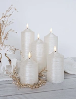 flickering candles