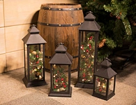 LED  plastic lantern