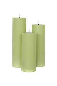 flickering candles