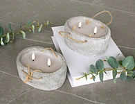 flickering flameless candles