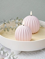 led light led candle night light cement light wax candle