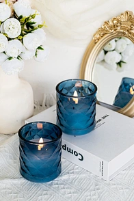 candle wax glass