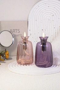 led candle glass light  led light