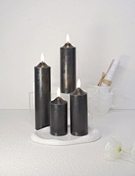 flameless flickering tea lights
