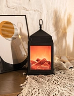 LED flameless fireplace