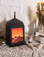 LED flameless fireplace