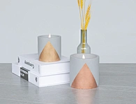 flickering candles