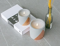 unique led wax candle