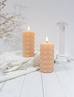 flameless candle pillar