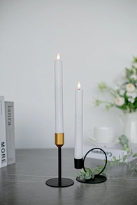 led taper candle light