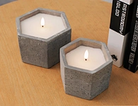 led wax candle light