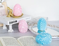 easter eggs candle