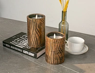 flickering flameless candles