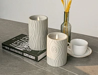 led wax candle light