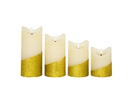 flickering candles