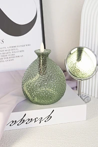 led candle glass light  led light