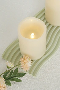 flameless flickering tea lights