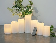 plastic flameless candles