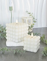 flickering candle