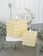 flickering flameless candle