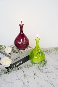 led candle glass light  led light