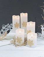 flickering flameless candles