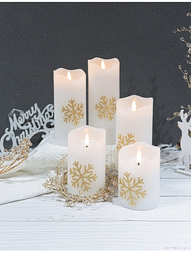 flickering flameless candles