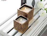flameless candles wax