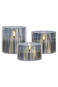 led flameless wax candles