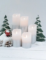 blue flame candles