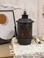 LED metal flameless fireplace