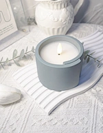 led light led candle night light cement light wax candle