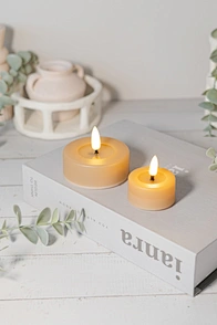 flickering led tea light