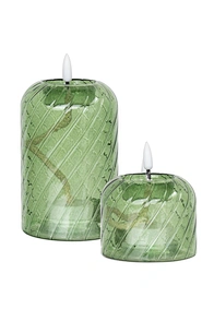 led candle glass light  led light