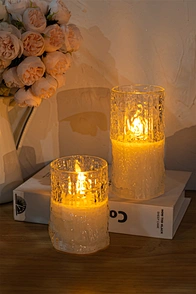 candle wax glass