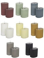 flickering candles