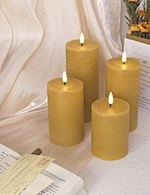 flickering flameless candle
