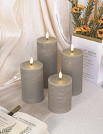 flickering flameless candles