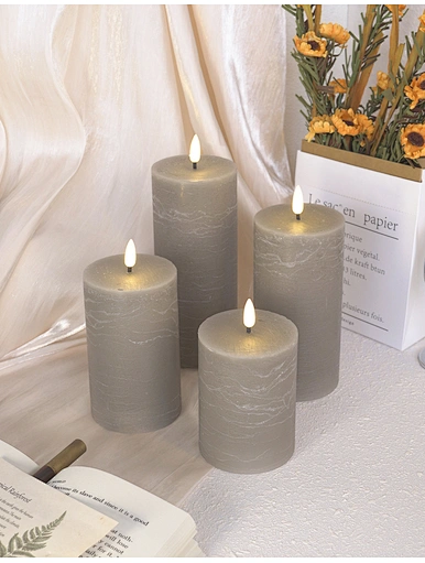 flickering flameless candles
