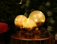 LED glass ball